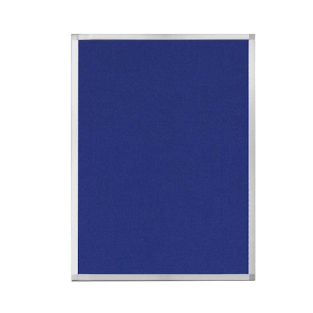 Hush Panel Configurable Cubicle Partition 3' X 4' Royal Blue Fabric